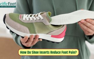 how shoe inserts reduced foot pain