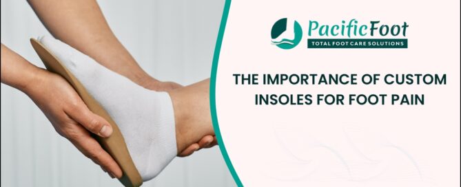Custom insoles for foot pain